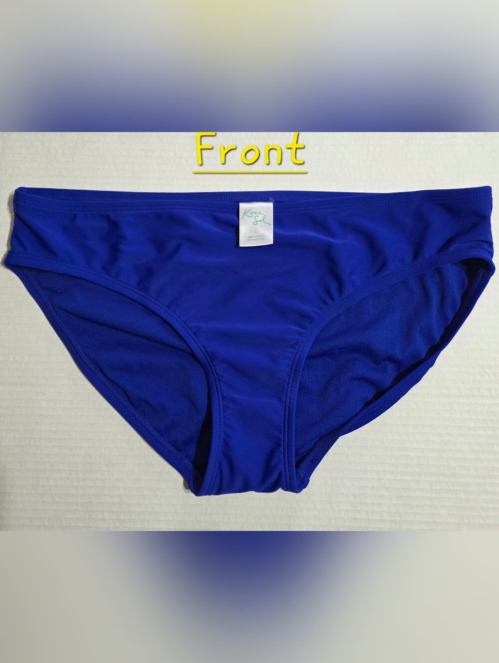 Kona Sol Women's Royal Blue Swimsuit Bottoms Size Large